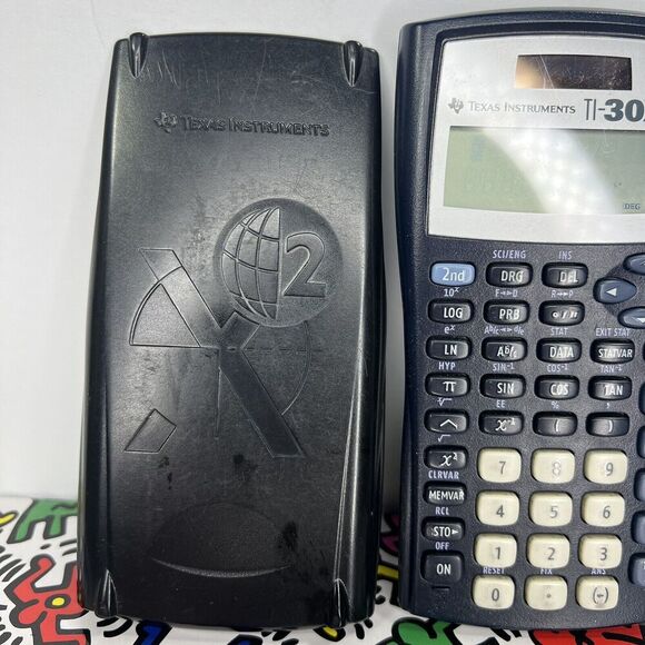Texas Instruments TI-30X IIS Scientific Calculator, Solar Powered, Tested - Picture 4 of 7